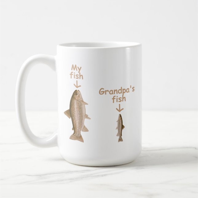 Mug Le poisson de mon grand-père (Gauche)