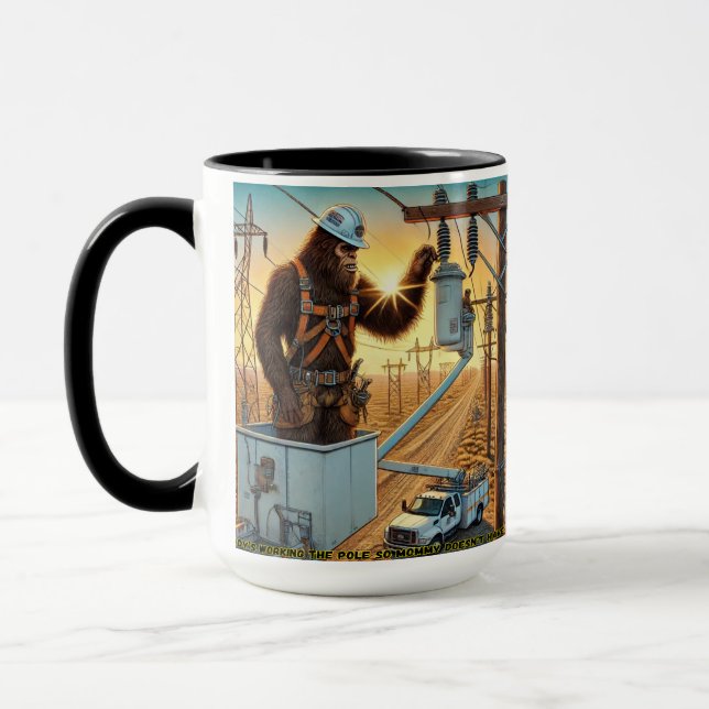 Mug "Le pôle de papa" (Gauche)