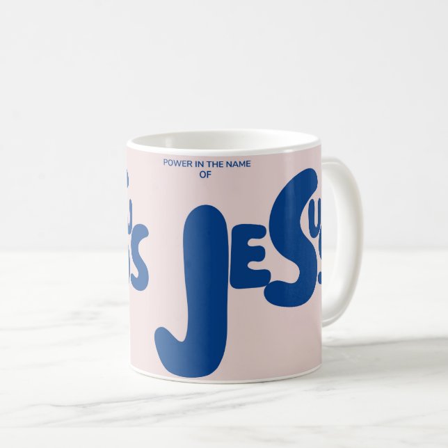 Mug Le pouvoir au nom de Jésus (Devant droit)