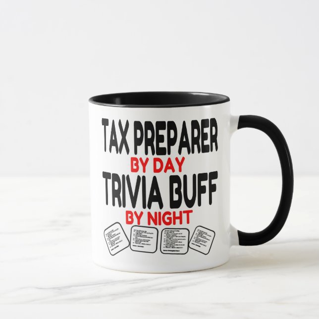 Mug Le préparateur fiscal aime jouer à des essais (Droite)