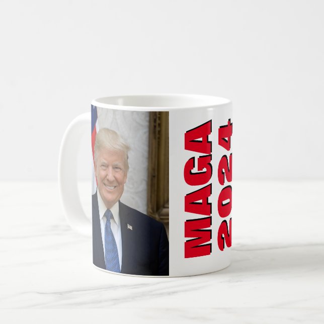 Mug Le président Donald Trump (Devant gauche)