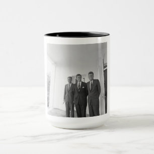 Mug Le président John Kennedy et les frères American C
