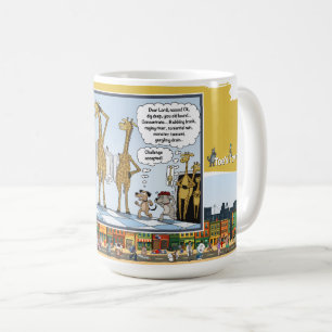 Mug Le problème est dans l'urine Jeu de mots littéra