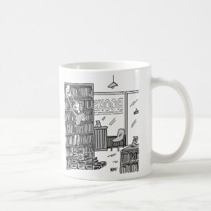 Mug Le propriétaire de la librairie fait des marches a