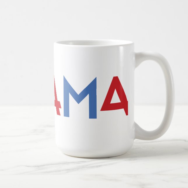 Mug Le quarante-quatrième président, Barack Obama (Droite)