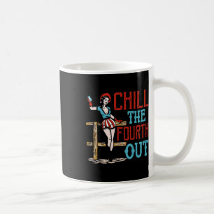 Mug Le quatrième extérieur 4 juillet patriotique indép