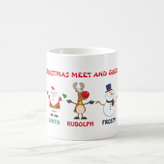 Mug Le rassemblement de Noël et saluent