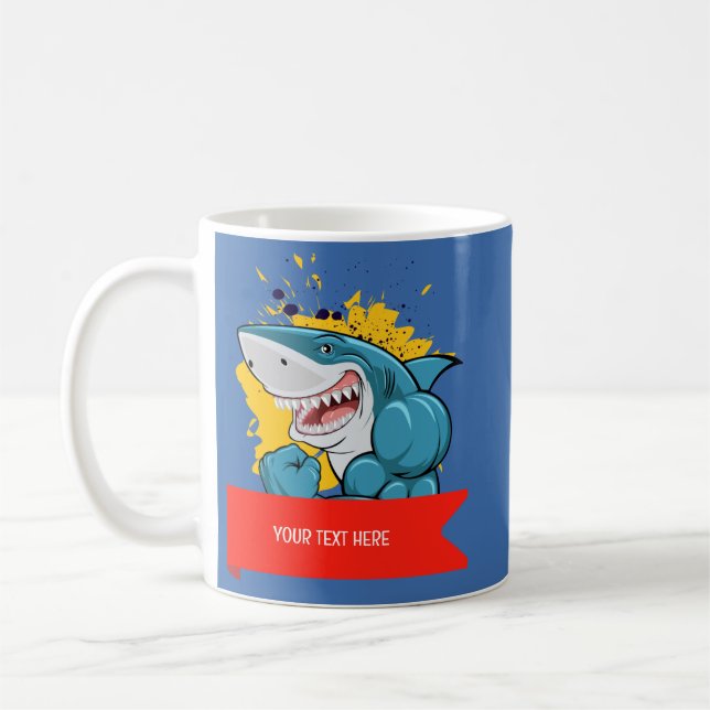 MUG LE REQUIN  (Gauche)