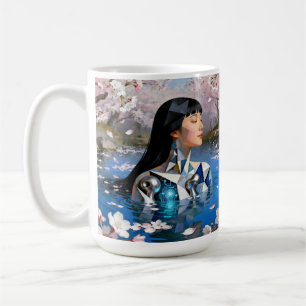 Mug "Le rêve numérique de l’eau" - Un portrait numériq