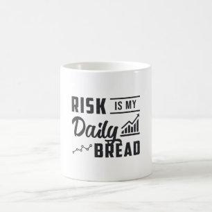 Mug Le Risque Du Marché stock Est Mon Nouvel Échange D