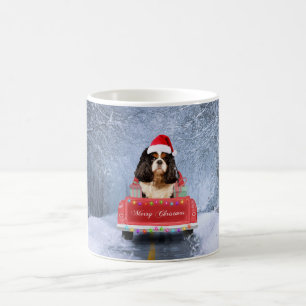 Mug Le roi Cavalier en neige assis sur le camion de No