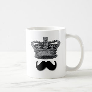 Mug Le Roi Crown et moustache