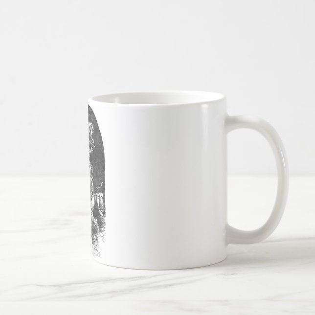 Mug Le Roi Lear et imbécile dans une tempête (Droite)