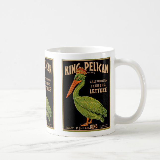Mug Le Roi Pelican Brand Lettuce (Droite)