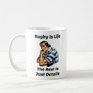Mug Le rugby, c'est la boule de vie