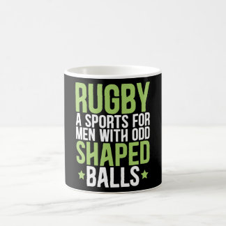 Mug Le rugby est un sport pour les hommes avec des bou