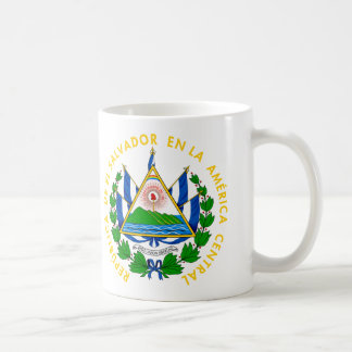 Mug Le Salvador - emblème/drapeau/manteau des