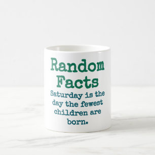 Mug Le Samedi Est Le Jour Le Moins D'Enfants - Trivia