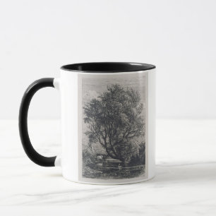 Mug Le saule (gravure à l'eau-forte)