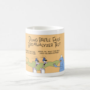 Mug Le scarabée de Dung et l'alcootest