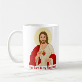 Mug Le Seigneur Est Mon Pasteur Jésus Illustré