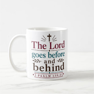 Mug Le Seigneur Va Devant Et Derrière Vérité Biblique