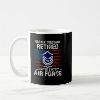 Mug Le sergent-chef Retraité de la Force aérienne Mili
