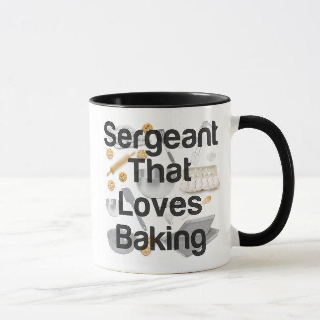 Mug Le sergent Love Baking (Droite)
