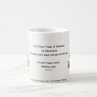Mug Le seul cas où une femme est impuissante…