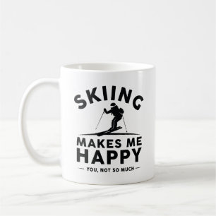 Mug Le Ski Me Rend Heureux De Vous Pas Tant