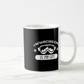 Mug Le snowboard est ma vie Le snowboard