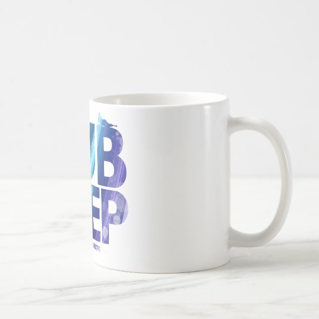 Mug Le souhait de Dubstep I mon amie était ceci sale (Droite)
