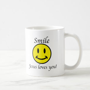 Mug Le sourire, Jésus vous aime