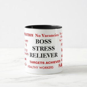 Mug Le Stress Du Patron, Le Détenteur, La Plaisanteri