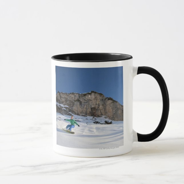 Mug Le surfeur libèrent l'équitation (Droite)