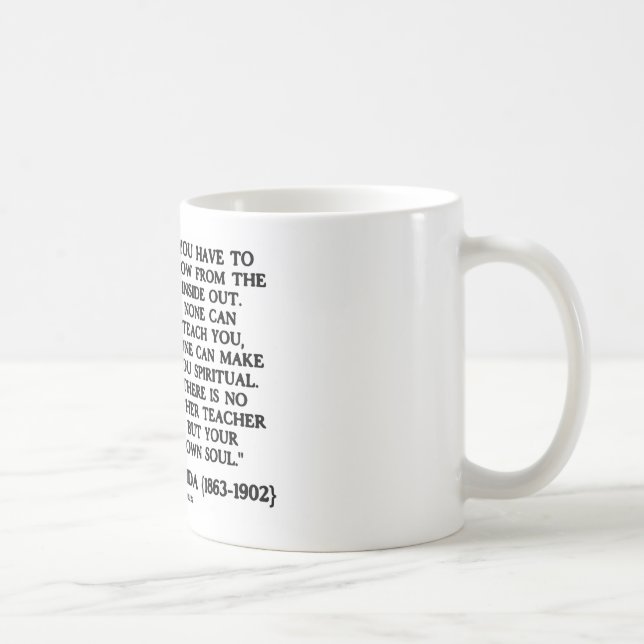Mug Le Swami Vivekananda se développent d'à l'envers (Droite)