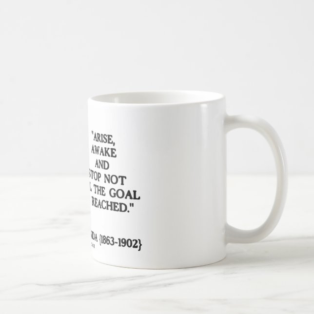 Mug Le Swami Vivekananda surgissent arrêt éveillé pas (Droite)