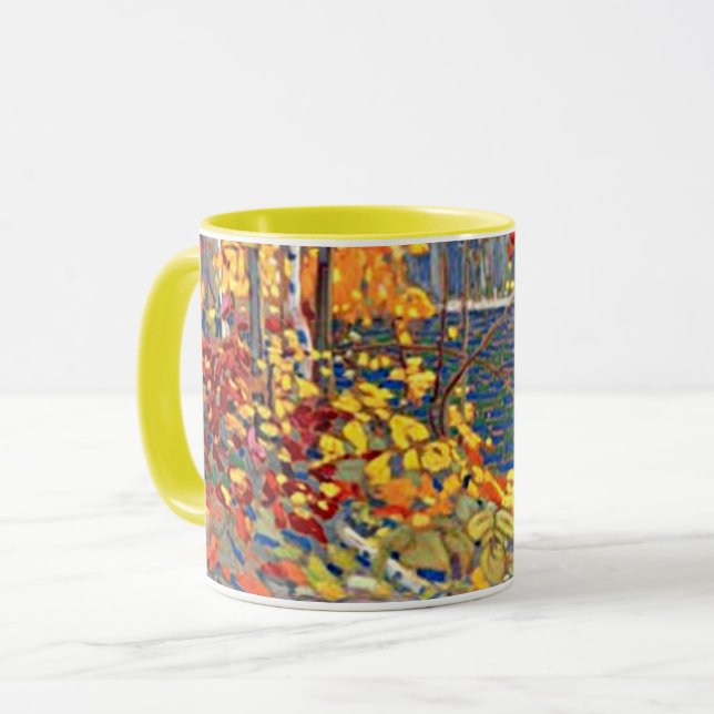Mug Le tableau de Tom Thomson, The Pool, (Devant gauche)