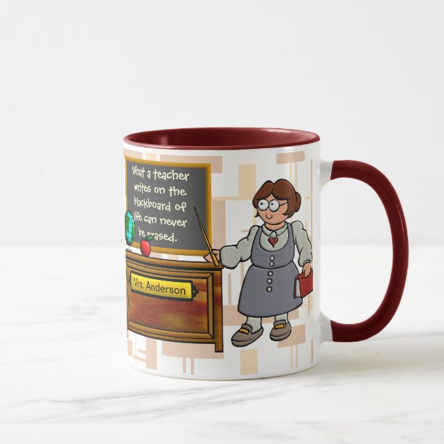 Mug Le tableau noir de la vie (Droite)