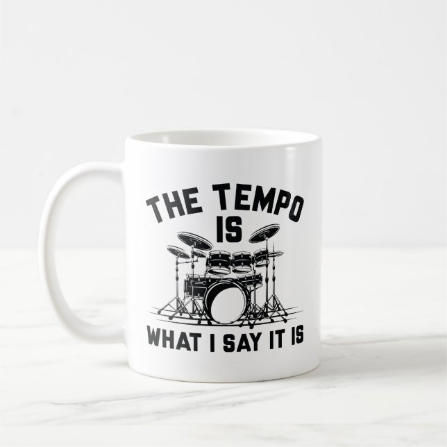 Mug Le Tempo Est Ce Que Je Dis C'Est (Gauche)