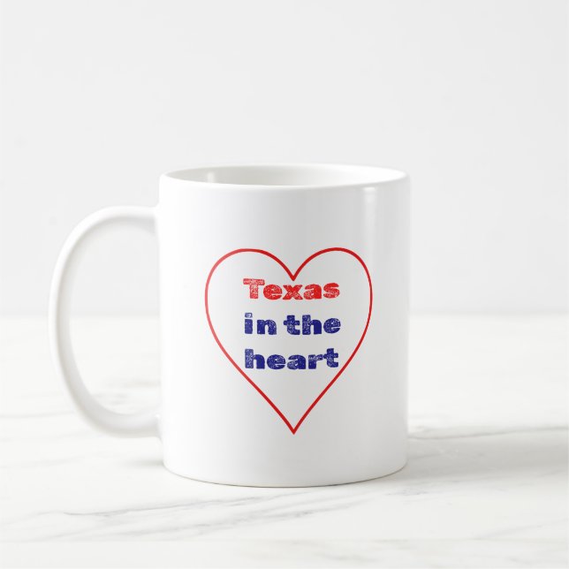 Mug Le Texas Au Coeur (Gauche)