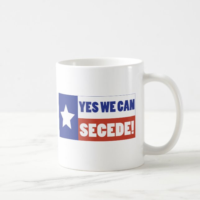Mug Le Texas font cécession (Droite)