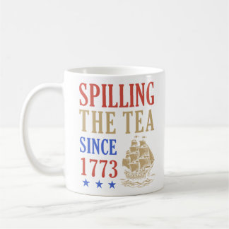 Mug Le Thé Versé Depuis 1773 Drôle de Paresseux