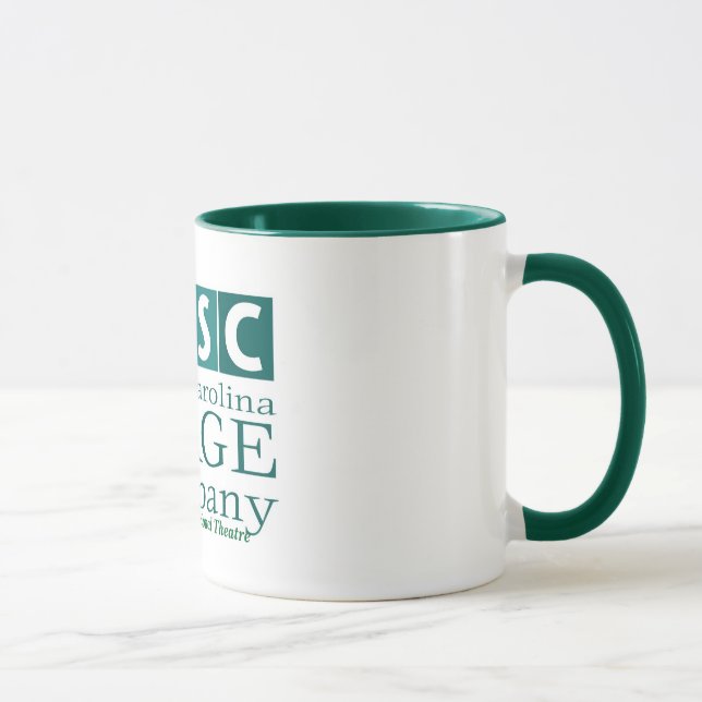 Mug Le théâtre professionnel d'Asheville de logo de (Droite)