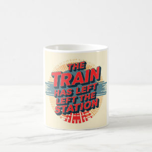 Mug Le train a quitté la gare