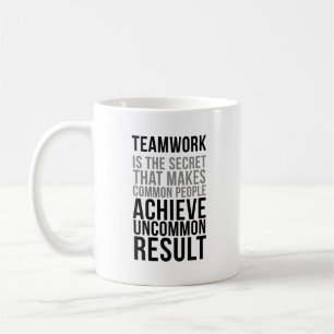 Mug Le Travail D'Équipe Est Le Secret