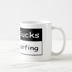 Mug Le travail suce