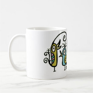 Mug Le troupeau élégant de Tiki du gazouillement