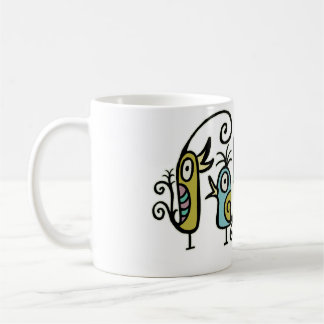 Mug Le troupeau élégant de Tiki du gazouillement