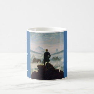 Mug Le vagabond au-dessus de la mer du brouillard